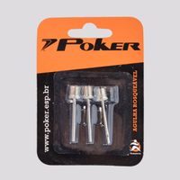 Agulha Poker Rosqueável 3 Peças