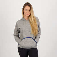 Blusão Placar Feminino Cinza e Marinho