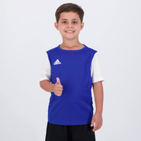 Camisa Adidas Estro 19 Juvenil Azul e Branca