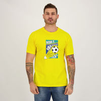 Camisa Aqui é Brasil Amarela