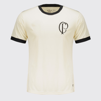 Camisa Corinthians Logo CP Dry I Off White