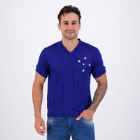 Camisa Cruzeiro Retrô 1976 Azul