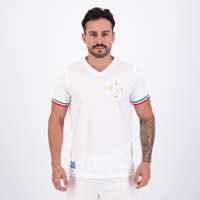 Camisa Cruzeiro Retrô Palestra Branca