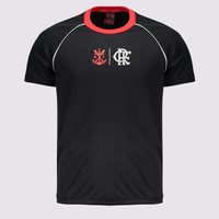 Camisa Flamengo Disparar Infantil Preta