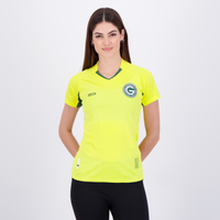 Camisa Gr33n Goiás Goleiro 2023 Feminina Amarela