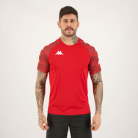 Camisa Kappa Raglany Vermelha