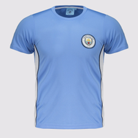 Camisa Manchester City Shield Juvenil Azul