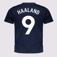 Camisa Manchester City Shield Juvenil Marinho 9 Haaland