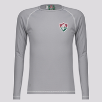 Camisa Manga Longa Fluminense Lodge Infantil Cinza