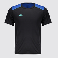 Camisa Penalty Shoulder Preta