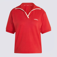 Camisa Polo Adidas W CP Feminina Vermelha