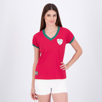 Camisa Portuguesa Retrô 1935 Feminina Vermelha