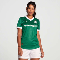 Camisa Puma Palmeiras I 2025 Jogador Feminina