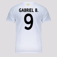 Camisa Santos Logo Branca 9 Gabriel B