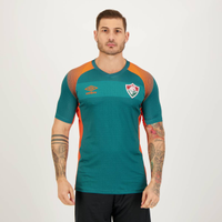Camisa Umbro Fluminense Aquecimento 2023 Verde