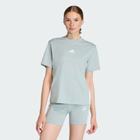 Camiseta Adidas 3S SJ T Feminina Verde e Branca