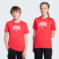 Camiseta Adidas Colegiatte Juvenil Vermelha