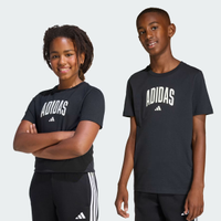 Camiseta Adidas College Juvenil Preta