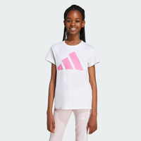 Camiseta Adidas Essentials Big Logo Juvenil Branca