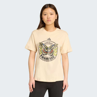 Camiseta Adidas Farm FTX Feminina Bege