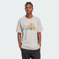 Camiseta Adidas Grafica Skate Cinza