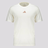 Camiseta Adidas One Rept a Time Off-White