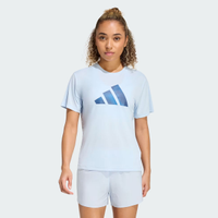 Camiseta Adidas Running Ess Bl Feminina Azul