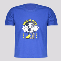Camiseta Bolinha do Hexa Infantil Azul