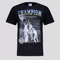 Camiseta Champion Basket University Preta