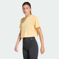 Camiseta Cropped Adidas WE Min Feminina Amarela