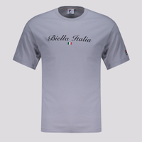 Camiseta Fila Comfort Biella Italia Cinza