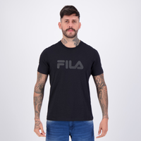 Camiseta Fila Regular Letter Premium IV Preta