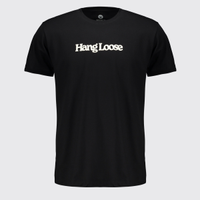 Camiseta Hang Loose Typo I Logo Preta