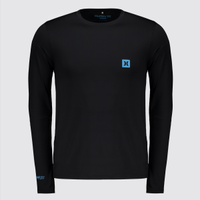 Camiseta Hurley Icon II Manga Longa Preta