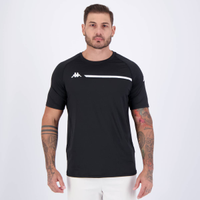 Camiseta Kappa Ecker Preta