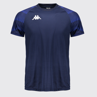 Camiseta Kappa Raglany Marinho