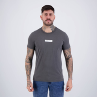 Camiseta Le Coq Sportif Scarlet Cinza