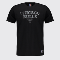 Camiseta NBA Chicago Bulls Script Preta