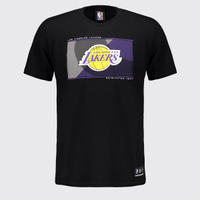 Camiseta NBA Los Angeles Lakers Logo Preta