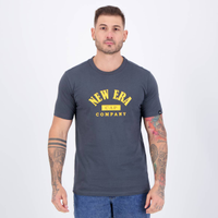 Camiseta New Era Branded Vintage Cinza Escuro