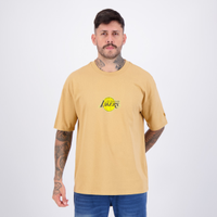 Camiseta New Era NBA Los Angeles Lakers Core Bege