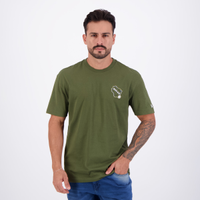 Camiseta New Era NBA Milwaukee Bucks Core Verde Oliva