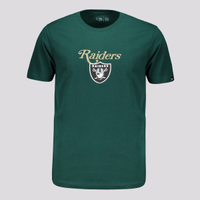 Camiseta New Era NFL Las Vegas Raiders Verde Escuro