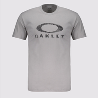 Camiseta Oakley Ellipse Fingerprint SS Cinza