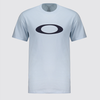 Camiseta Oakley O-Ellipse Azul Claro e Preta