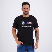Camiseta Puma BMW MMS Ess Logo Preta