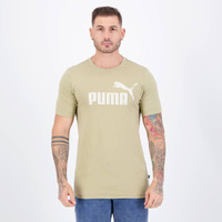 Camiseta Puma ESS Big Logo Bege