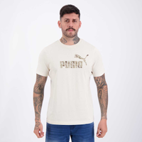 Camiseta Puma ESS Camo Bege