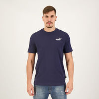 Camiseta Puma ESS Elevated Embroidered Marinho