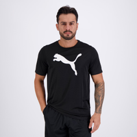 Camiseta Puma ESS Logo Poly Preto